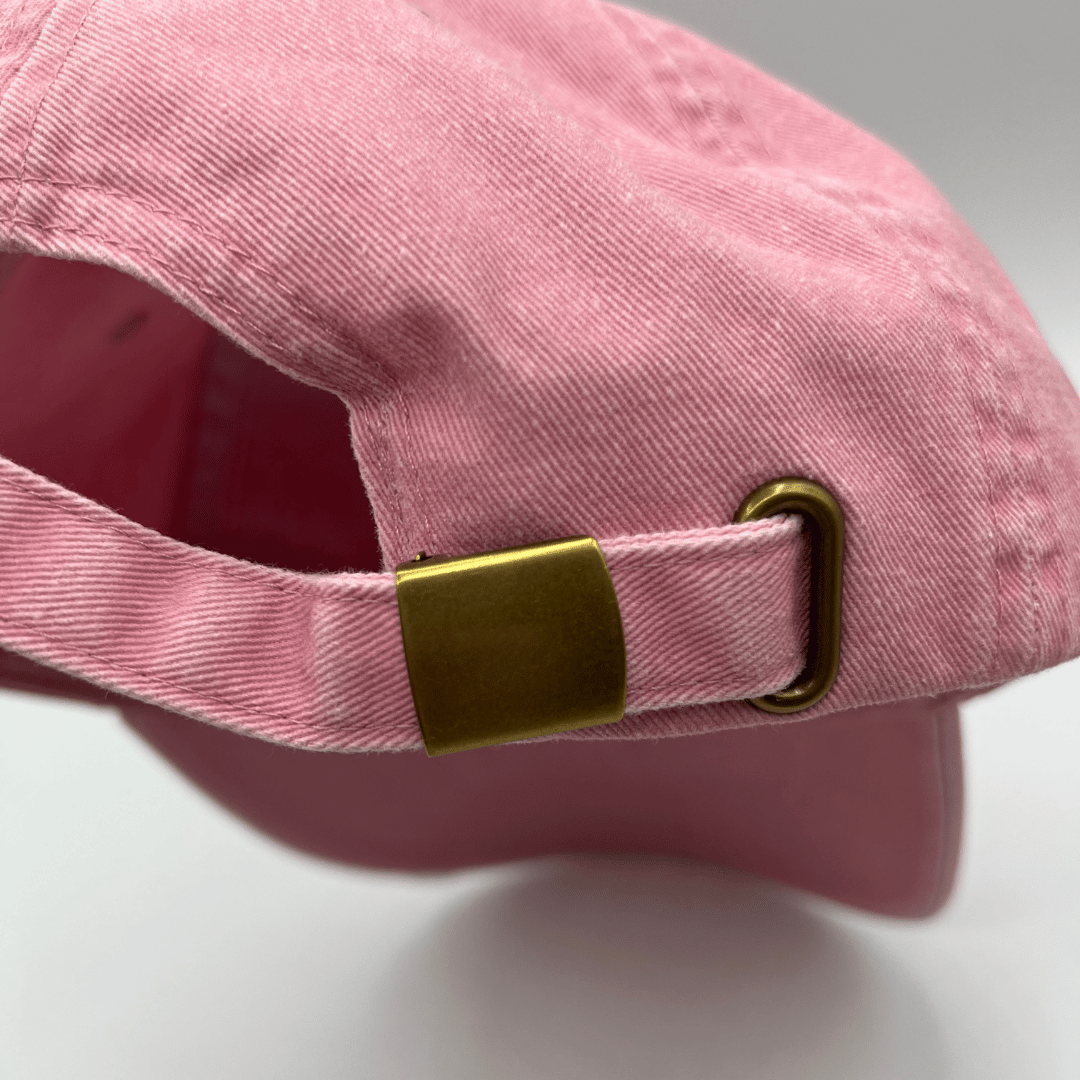 "little Miss obsessed with her dog" Cap Vintage Pink