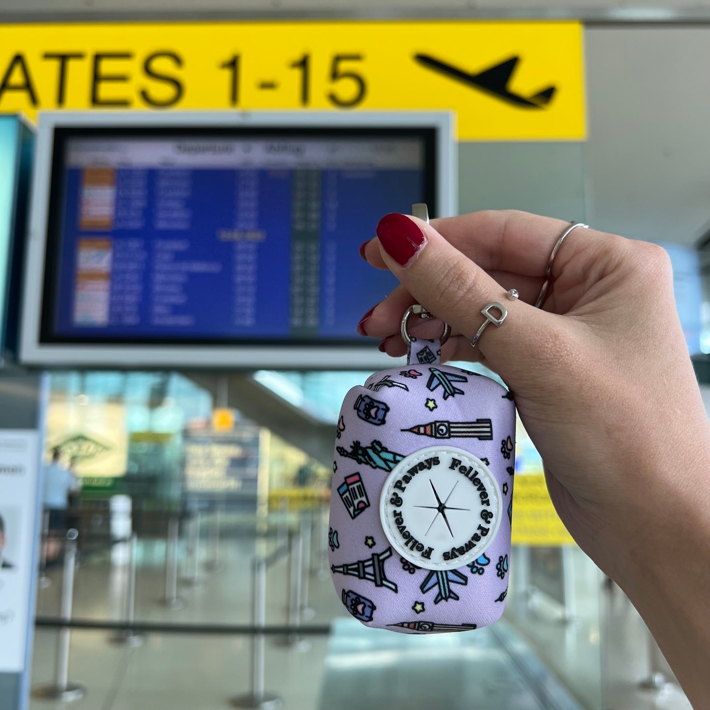 Poop Bag Holder "Travel Pup"