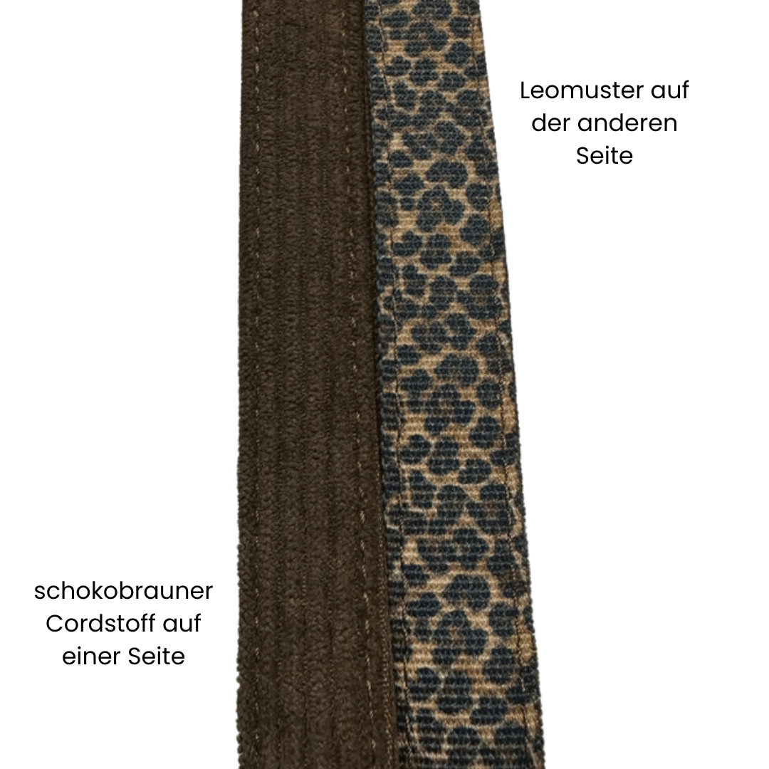 Hundeleine "Chocolate Leo"