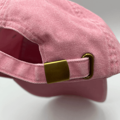 "little Miss obsessed with her dog" Cap Vintage Pink