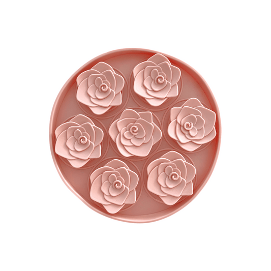 Schleckmatte "Rose" PINK ROSE