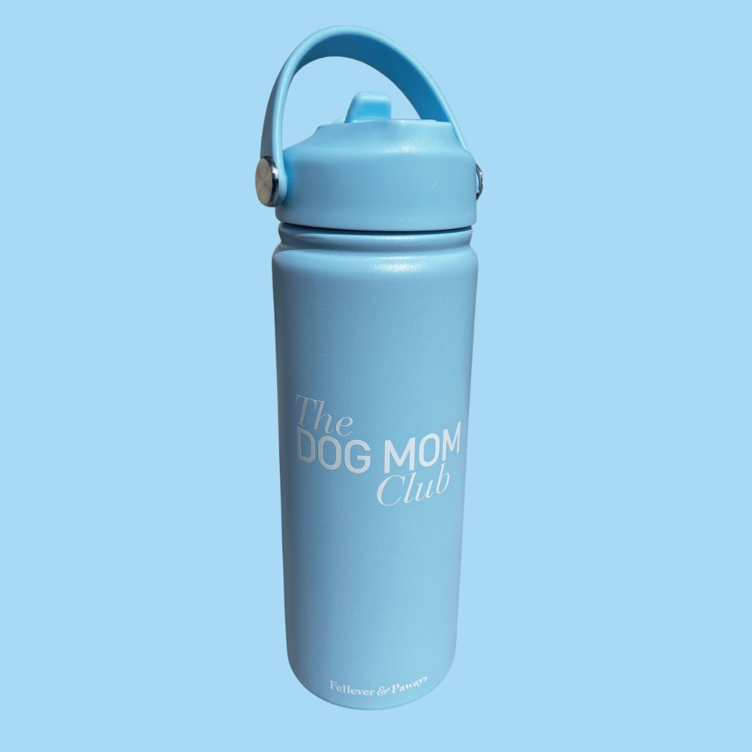 Trinkflasche "The dog mom club"