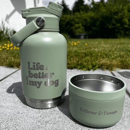 dog&me 2-in-1 Flasche MATCHA