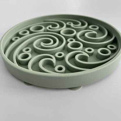 Schleckmatte "Bubbles" Dusty Green